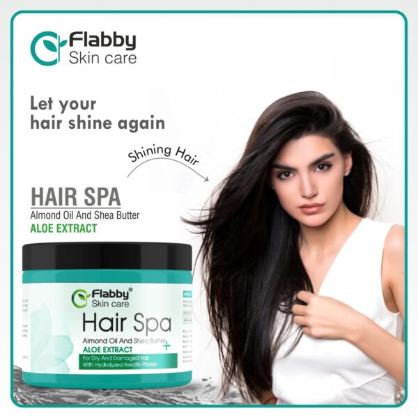 hair spa almond oil and shea butter