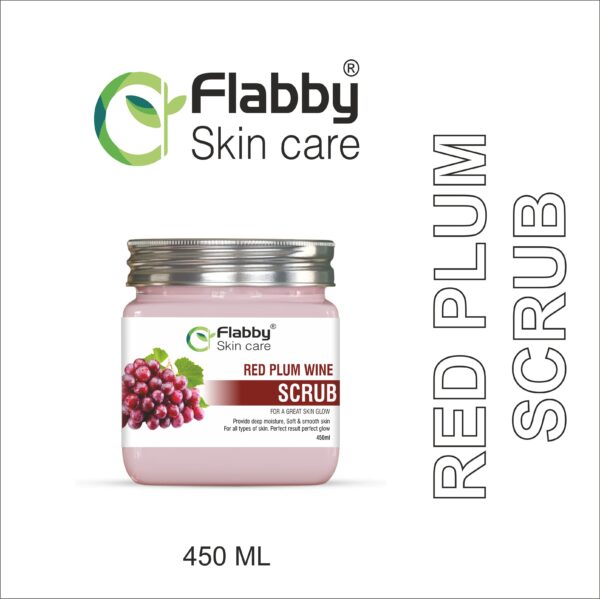 red plum scrub 450 ml