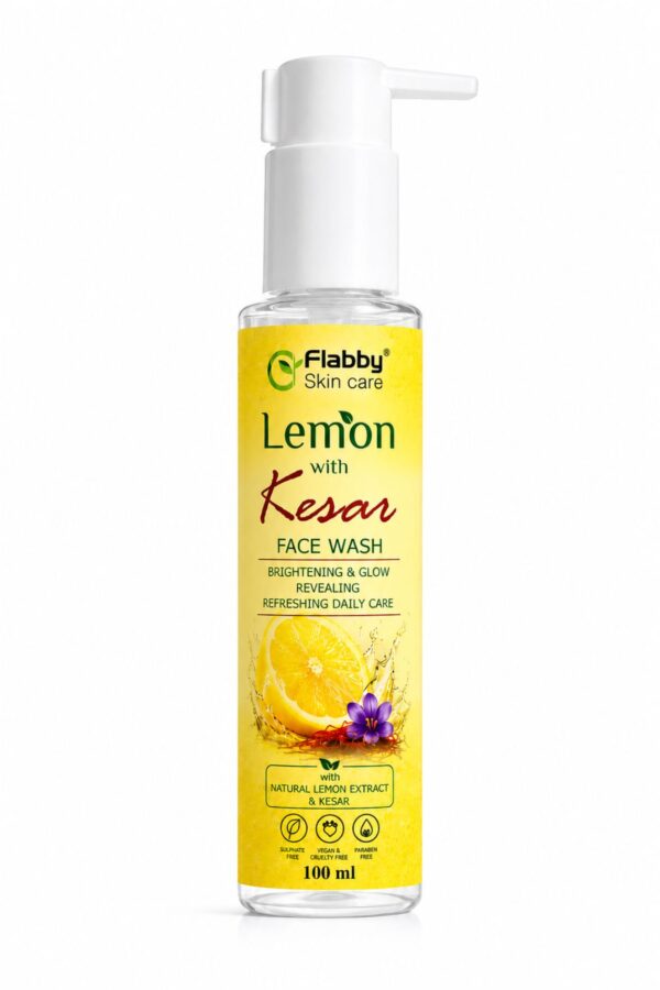 LEMON WITH KESAR FACE WASH